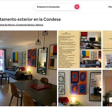 Апартаменты Excelente Departamento En La Condesa Мехико Экстерьер фото