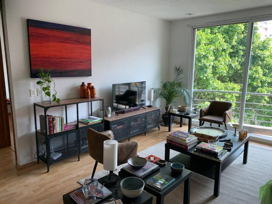 Апартаменты Excelente Departamento En La Condesa Мехико Экстерьер фото
